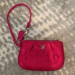 Coach wristlet used